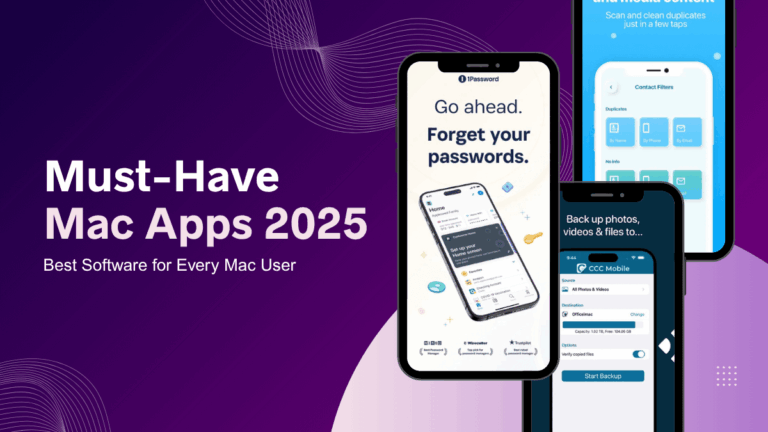 Best Mac Apps for 2025 – Productivity Tools
