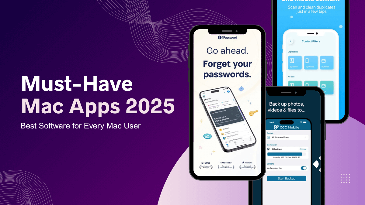 Best Mac Apps for 2025 – Productivity Tools